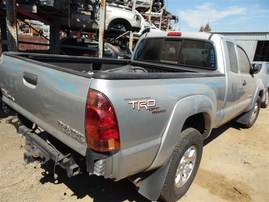 2005 Toyota Tacoma SR5 Silver Extended Cab 4.0L AT 2WD #Z22010